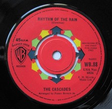 The Cascades - Rhythm Of The Rain 7 Inch Vinyl Single (7 Inch Record) (Jukebo...