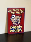 Hi Gloss! Piggly Wiggly Grocery Store Vintage Style Metal Sign 18 Inch