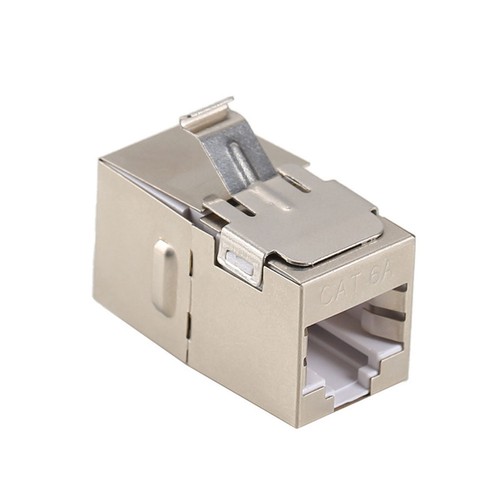 10 Stück Pass-Through-Gigabit-Ethernet-Cat6a-RJ45-T568B-Buchsen, Werkzeuglo8551 - Afbeelding 5 van 6