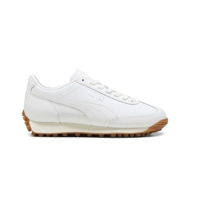 PUMA Easy Rider Leather Lace Up  Youth Boys White Sneakers Casual Shoes 39971102