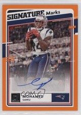 2020 Panini Donruss Signature Marks Mohamed Sanu #SM-MS Auto 13xk