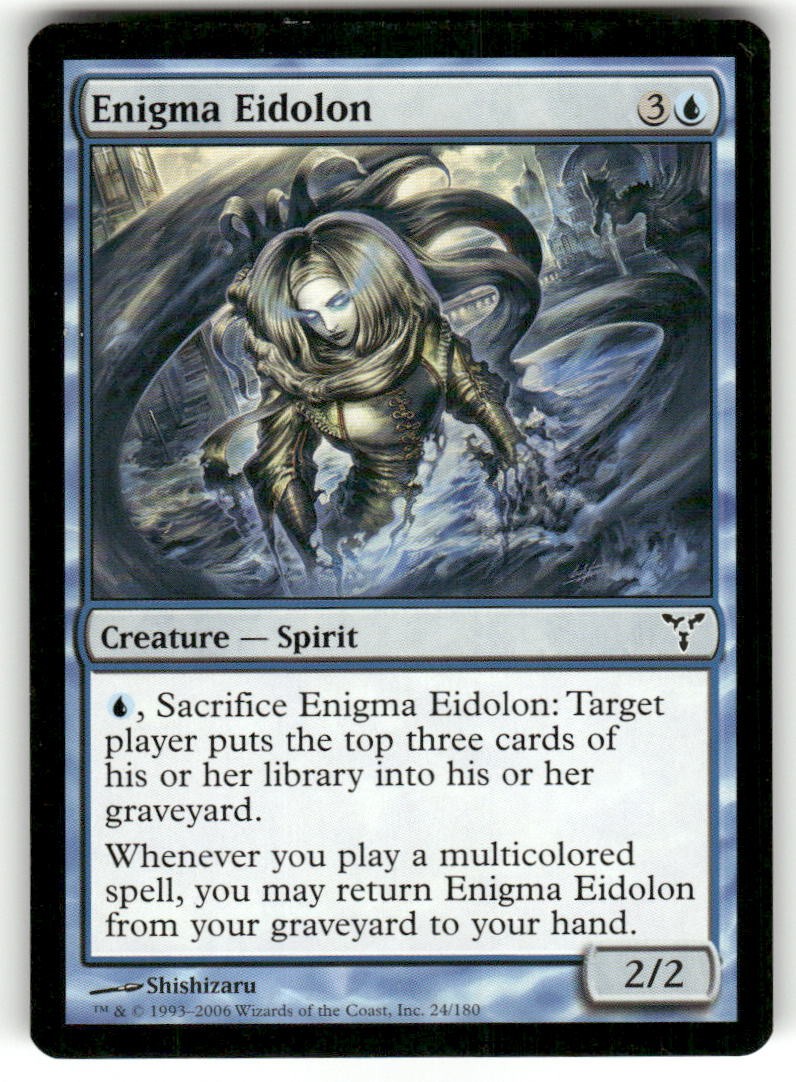 Enigma Eidolon 24 Common Dissension Magic: The Gathering Near Mint