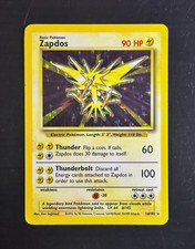 original zapdos pokemon card value Amazon.com: - 23/108 - Rare end display Zapdos [1999-2000] #16 Prices |