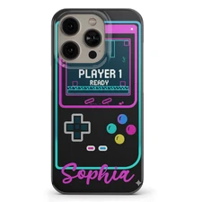 Player 1 Ready Retro Gaming Custom Phone Case For iPhone Samsung  Huawei Google