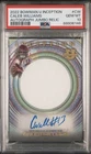 2023 Bowman U Inception Caleb Williams Autograph Jumbo Relic /199 PSA 10