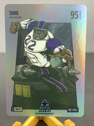 Bo Jackson Battle Arena Silver TANK Derrick Henry SBF-37 Steel Battlefoil