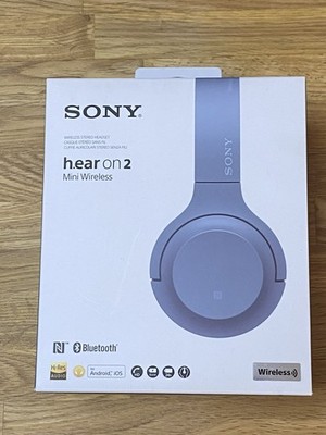 Sony Kopfhörer h.ear on 2 Mini Wireless Stereo Headset Bluetooth WH-H800