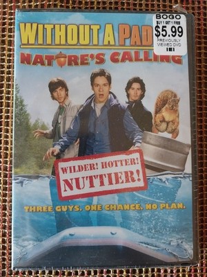 WITHOUT A PADDLE: Nature's Calling (DVD, 2009) NEW Sealed