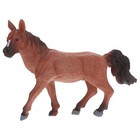 Simulation Horse Figurine Plastic Simulation Animal Model Kids Cognitive Toy
