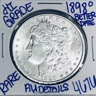 1898 O MORGAN SILVER DOLLAR AUTHENTIC HI GRADE U.S. MINT COIN FREE SHIPPING 4676