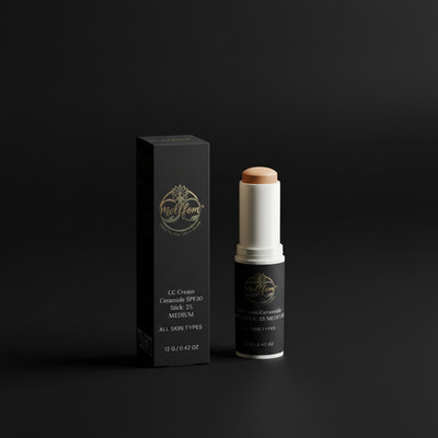 MOLLFOM CC Cream Ceramide SPF30 Stick   Medium Shade
