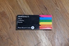 1990s Vintage MARSHALL'S Photo Retouch Colors KIT 3 VERY LIGHTLY USED