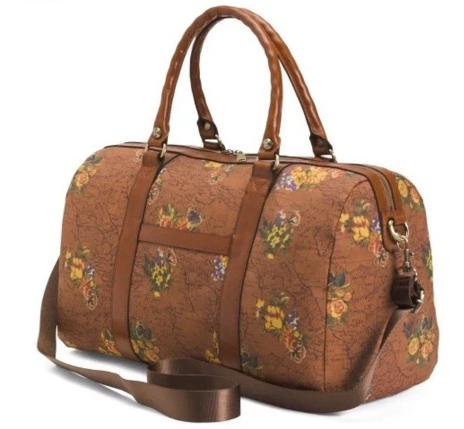 Patricia Nash Milano Weekender Duffel Bag English Garden Chic Overnight Luggage - Image 2 of 3