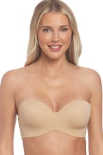 Dominique Bella Strapless Seamless Convertible Bandeau Bra 34D