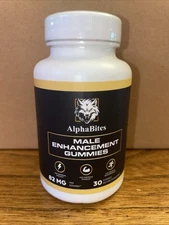 Alpha Bites Male Enhancement Gummies 82mg 30 gummies EXP : 10/26