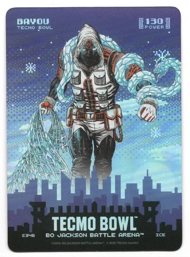 BO JACKSON BATTLE ARENA TECMO BOWL BAYOU / JA'MARR CHASE SKYLINE ICE 130 POWER