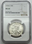 Photo of a 1934-S Walking Liberty Half Dollar from an eBay listing that sold on Jul 21, 2026