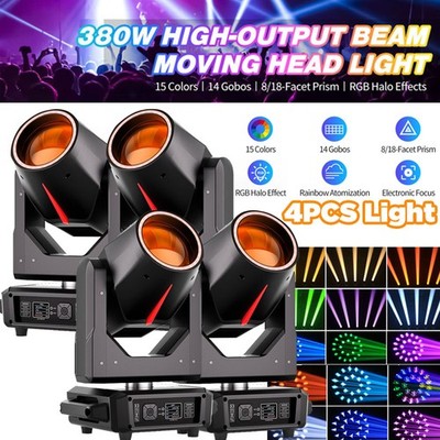 380W LED 18+8Prism Moving Head Light RGBW DMX Gobo Beam Stage Spot Lighting DJ