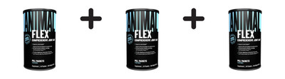 3 x Animal Animal Flex, Packs - 44 packs (151,51 EUR/kg)