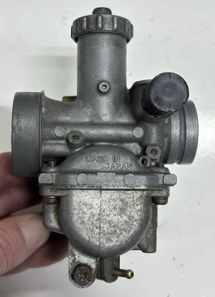 Carburador Suzuki LT185 FABRICANTE DE EQUIPAMENTO ORIGINAL 1984-1987 Mikuni carb completo ALT185 - Imagem 4 de 4