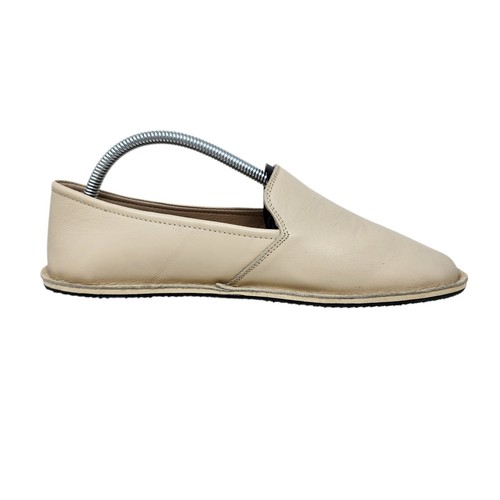 Ruby Barfuß Leder Halbschuhe Schuhe Handarbeit Türkei Beige Damengröße 40 EU 10US - Bild 5 von 11