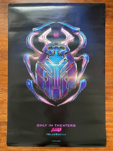 Blue Beetle Original 27x40 Movie Poster Double Sided - Great Condition