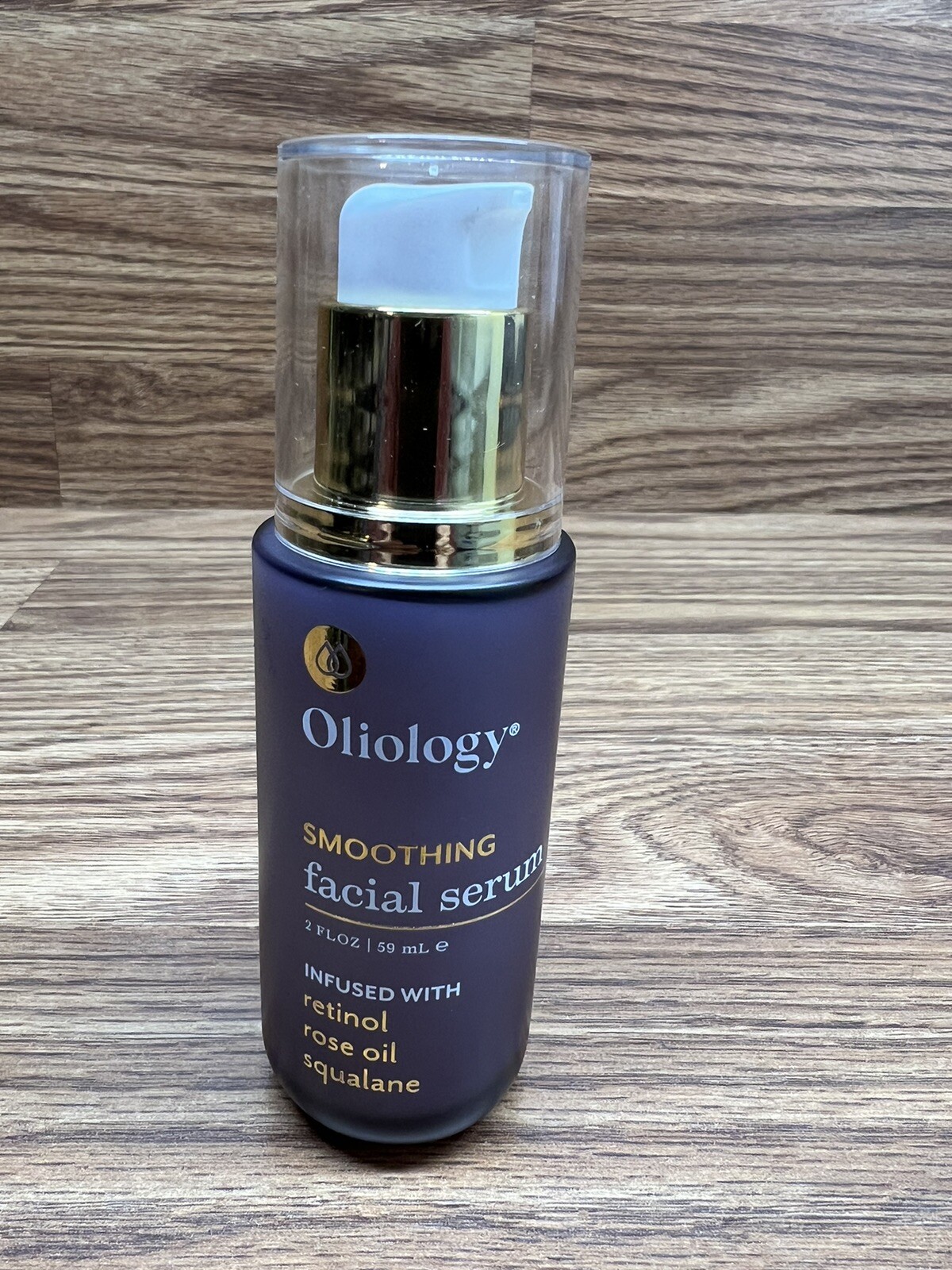 Oliology Smoothing Facial Serum Retinol Rose Oil Squalane Infused
