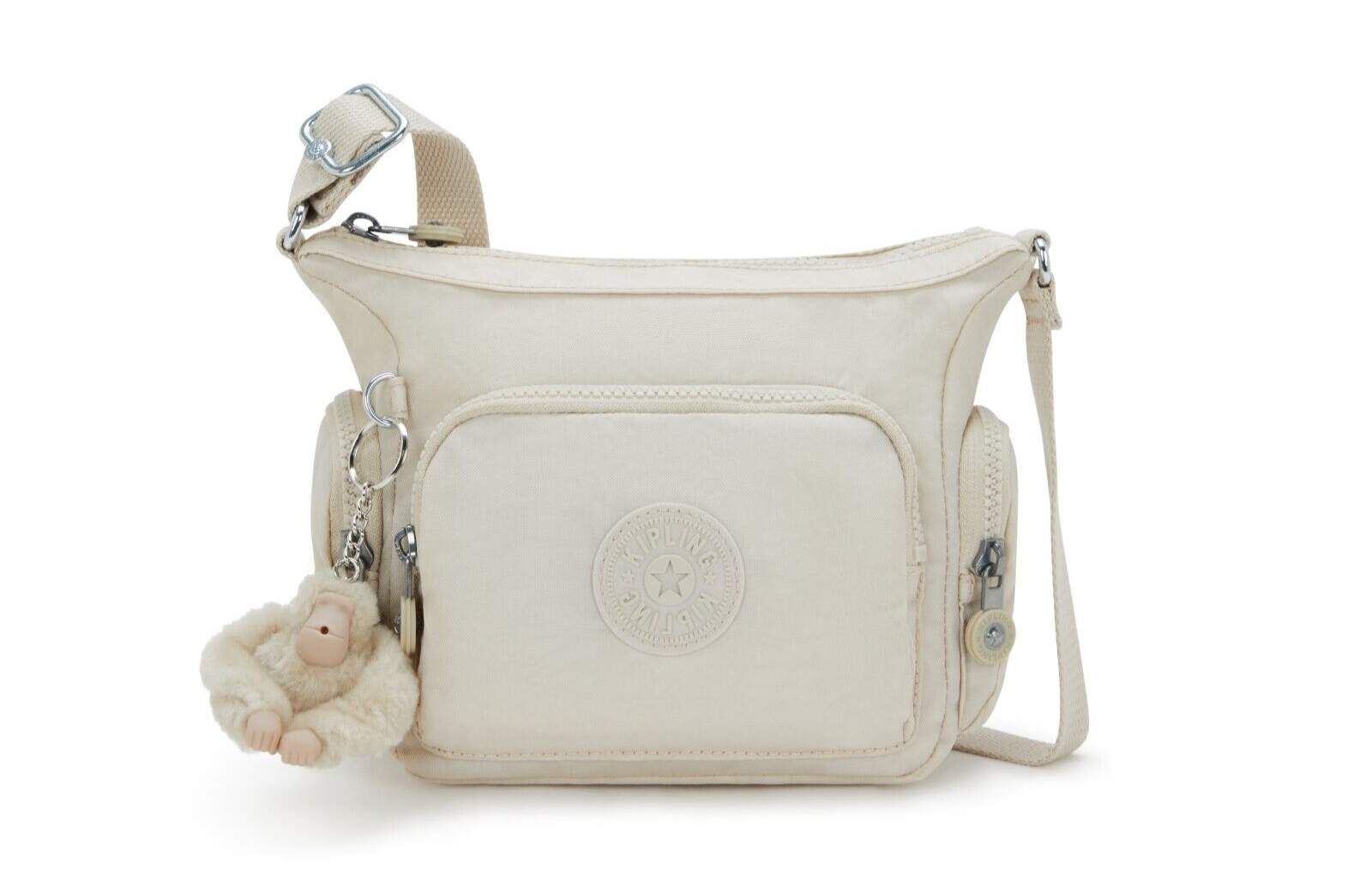 Kipling GABBIE MINI Small Shoulder Bag - Hideaway Beige RRP £78