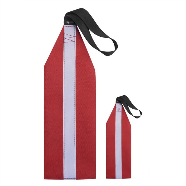 1 Pcs Kayak Travel Tow Flag Highly Visible Durable Red Safety Flag With Lanyard 1 Pcs Kayak Travel Tow Flag Highly Visible Durable Red Safety Flag With Lanyard