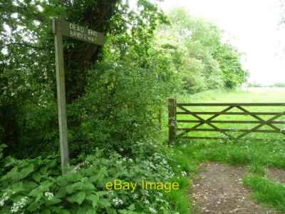 Photo 6x4 Dead End Bridleway sign, Fosse Lane Thistleton In fact, the ...