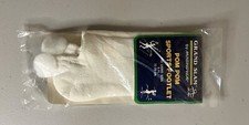 Vintage Pom Pom Sport Socks White One Size Fits 8-11 Cotton Nylon NOS 1 Pair
