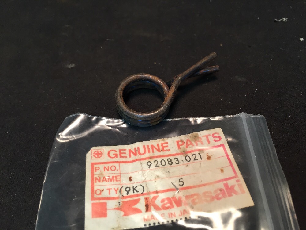 KAWASAKI NOS - SHIFTER SPRING - F11 - KD-KE-KS125 - Z1 - 92083-021