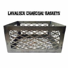 Cesta de carbón caja de fuego Oklahoma Joe Longhorn Highland BBQ Smoker 12 x 10 x 6