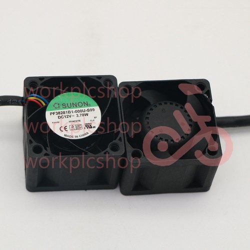 1PCS NEW SUNON PF38281B1-000U-S99 DC 12V 3.78W 3828 3.8CM PWM cooling fan - Picture 3 of 5