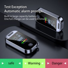 Digital Mini Keychain LED Breathalyzer Alcohol Tester for Personal Professional
