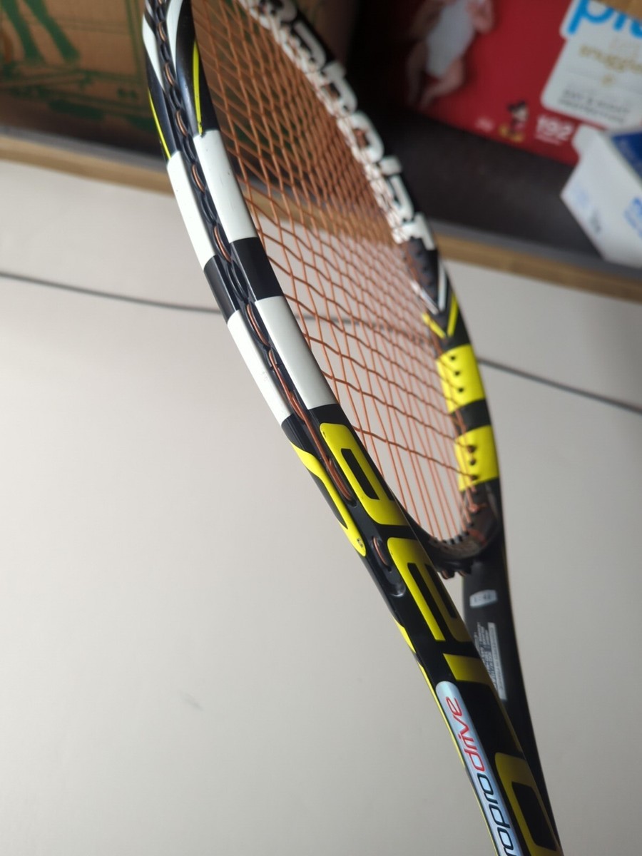 Babolat 2014 Aeropro drive 100 Head 4 1/8 grip 10.6oz 7/10