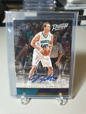 2016-17 Prestige Cody Zeller Bonus Shots Autographs Gold 07/10