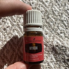 Young Living Essential Oils - 5ml - Myrrh Open 3/4 Full