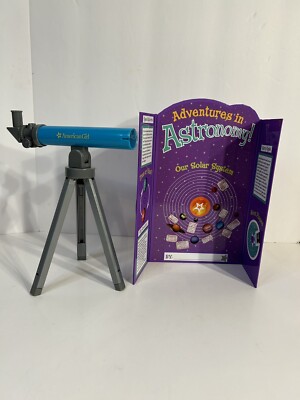 American Girl Doll's Science Fair Telescope Set For Luciana Astronomy  Astronaut