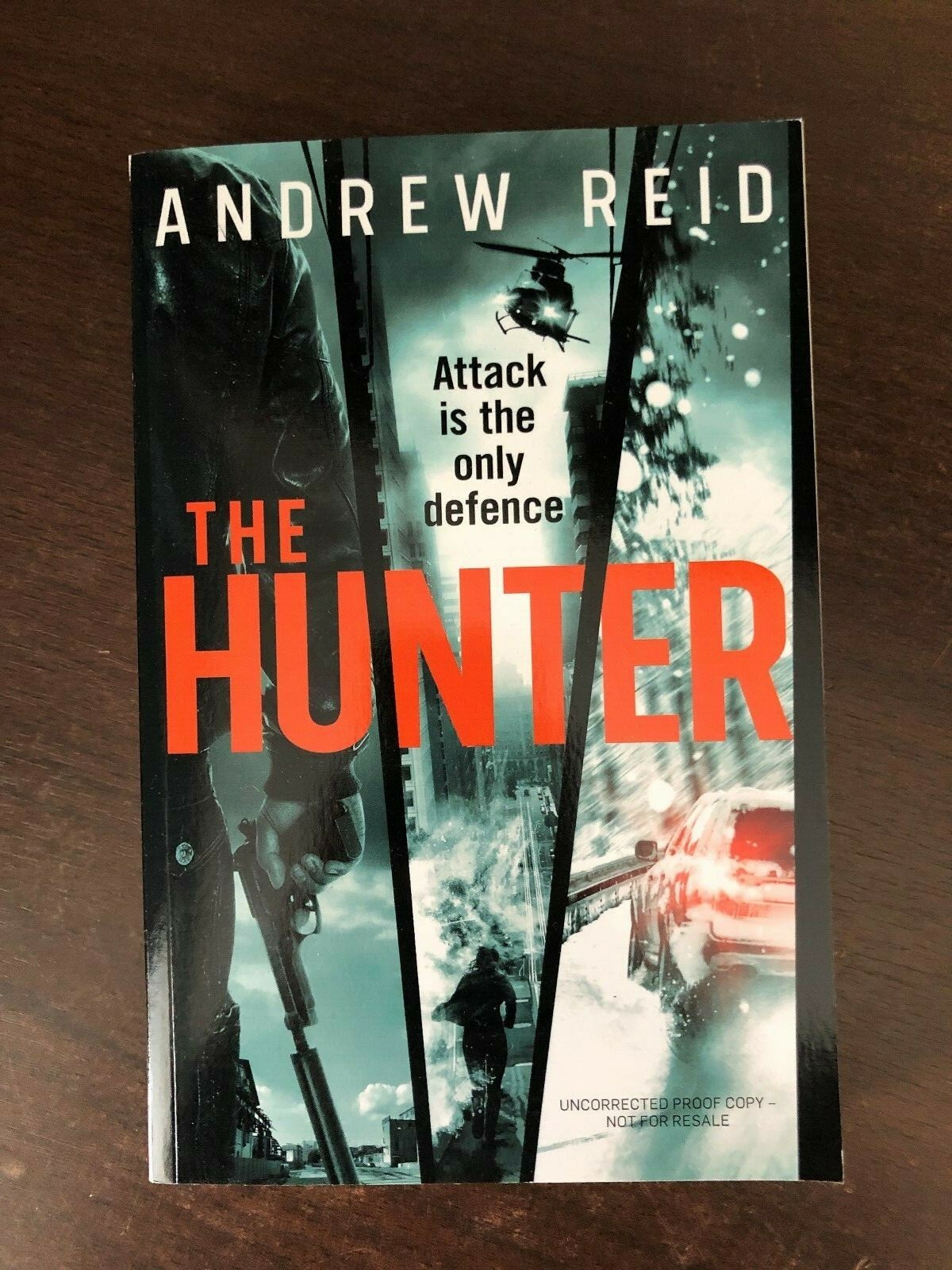 THE HUNTER by ANDREW REID - HEADLINE - P/B - *PROOF*