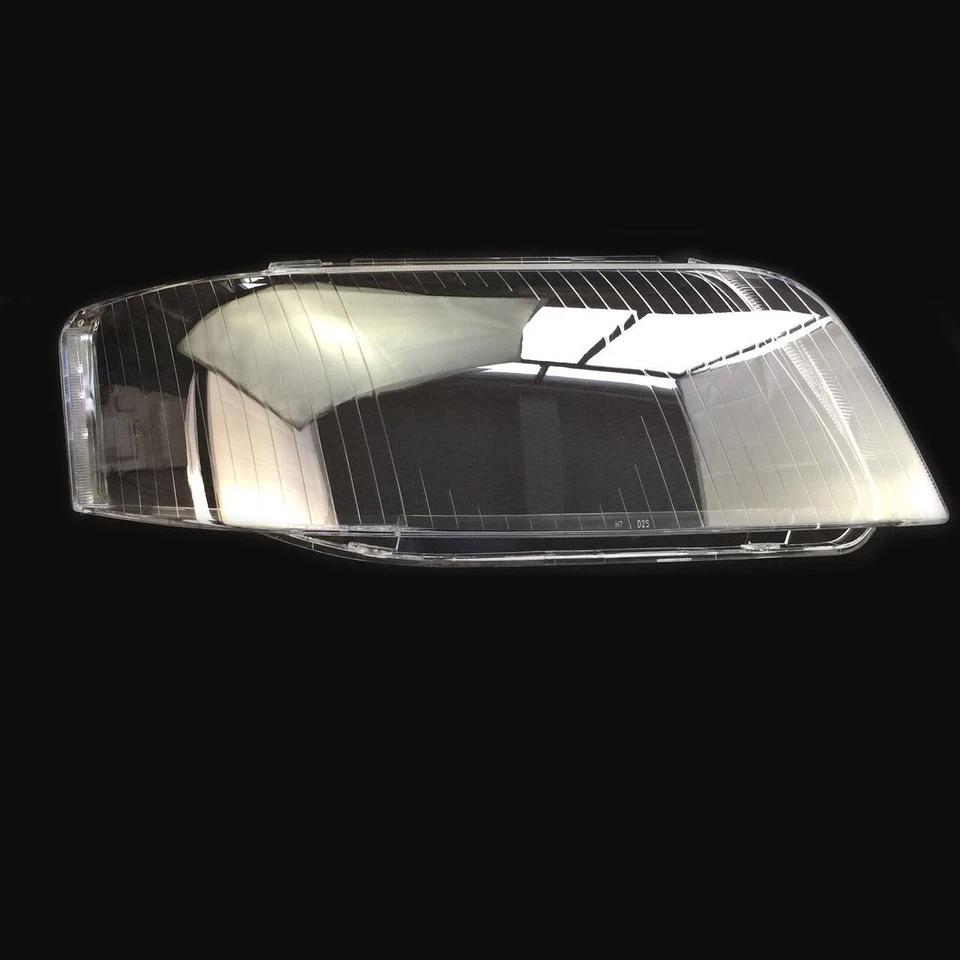 Left Right Side Transparent Headlight Lens Housing Fit For Audi A6 S6 2002-2004 - Imagem 3 de 4