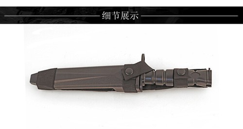 Tactical Rubber Plastic Soft Knife Training Film Props Knife Model Toy - Picture 11 of 21