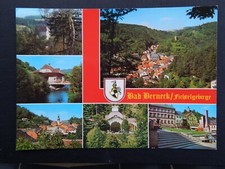 Pocztówka Bad Berneck, niebiegła