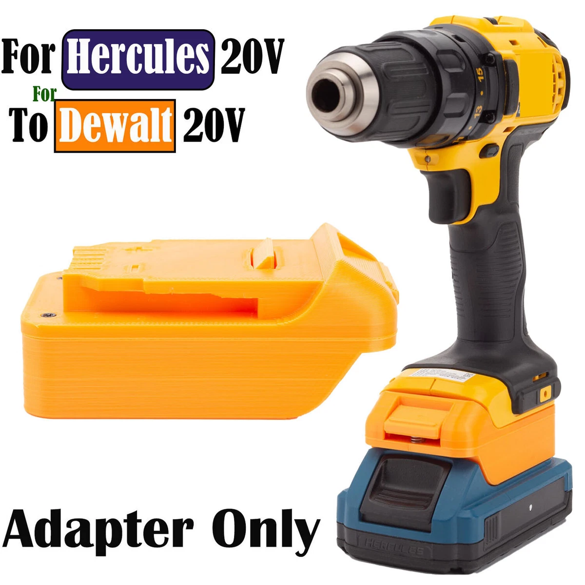 Will dewalt batteries fit hercules sale
