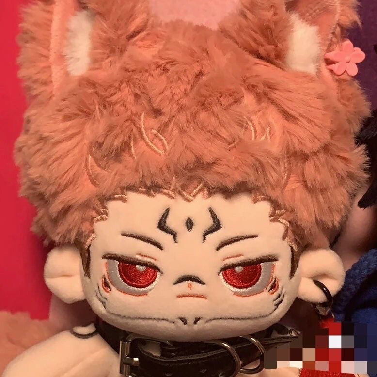 Jujutsu Kaisen Ryomen Sukuna Anime Plush Cotton Doll Cospaly Naked