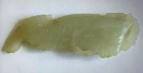 One Old Nice Chinese Carved Natural Jadeite pendant H - Picture 4 of 4