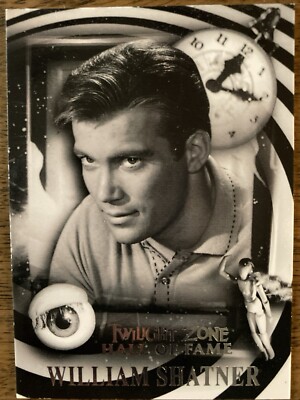 2002 Twilight Zone Hall of Fame William Shatner H-1 Shadows & Substance #194/777