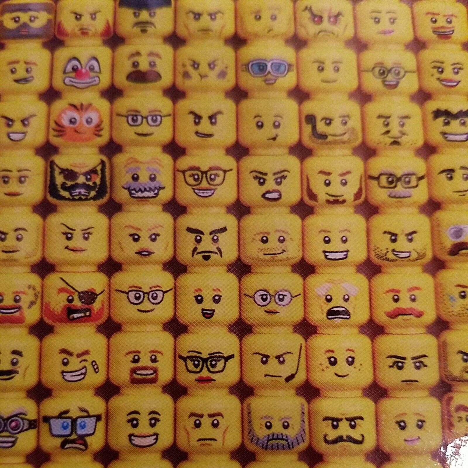 LEGO Minifigure Faces 1000 Piece Puzzle – The Puzzle Nerds