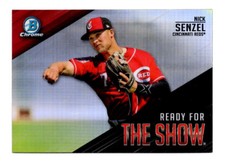 2019 Bowman Chrome Ready for the Show #9 Nick Senzel Rookie Cincinnati Reds RC