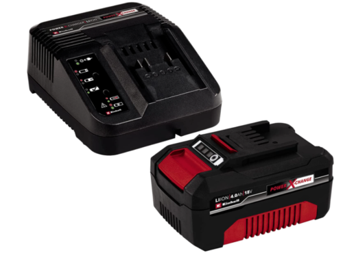 STARTER KIT PXC EINHELL BATTERIA E CARICABATTERIA 18 V 4 AH UNIVERSALE 4512042